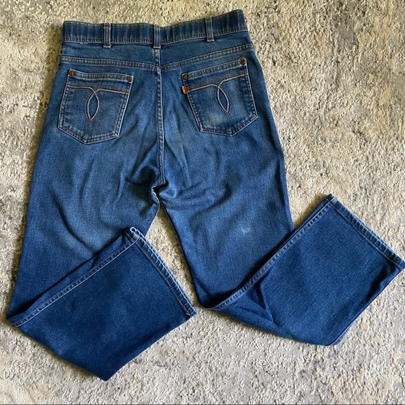Levi's Denim - Levi’s Orange Tab Jeans 32 Vintage with a Skoosh More Comfort